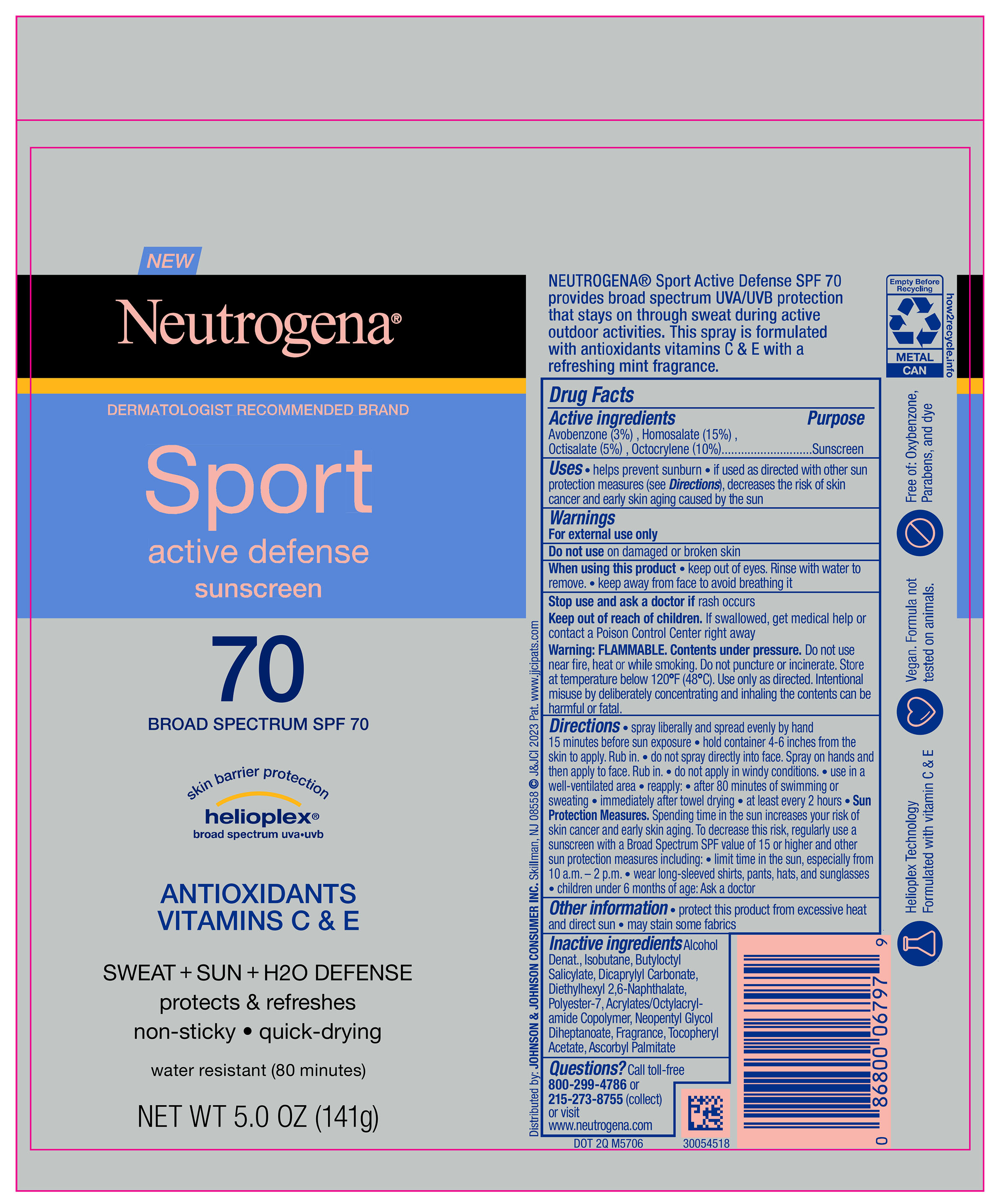Pill image for Neutrogena Sport Active Defense Spf 70