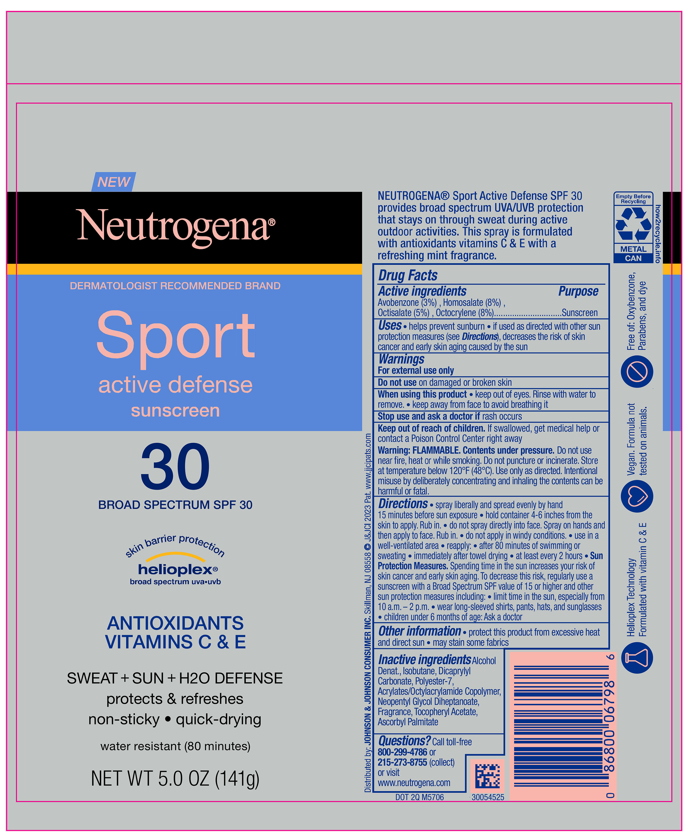 Pill image for Neutrogena Sport Active Defense Spf 30