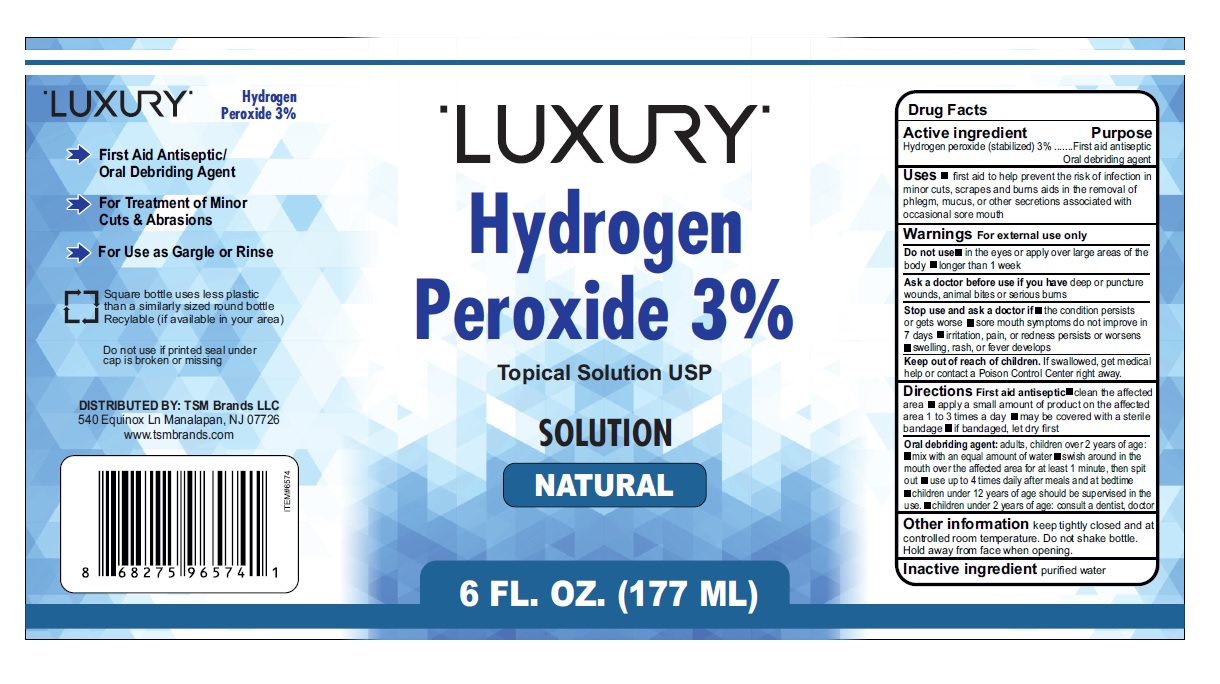 Pill image for Luxury 3% Hydrogen Peroxide