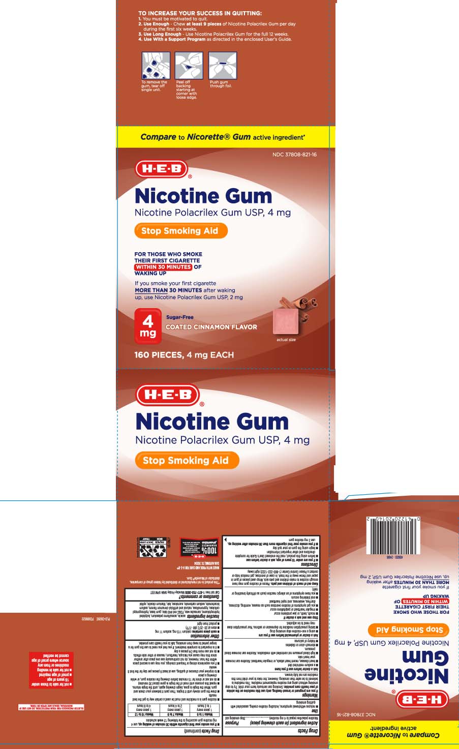 Pill image for Nicotine Polacrilex Gum Coated Ice Mint 4 Mg Anda204833 - Equate