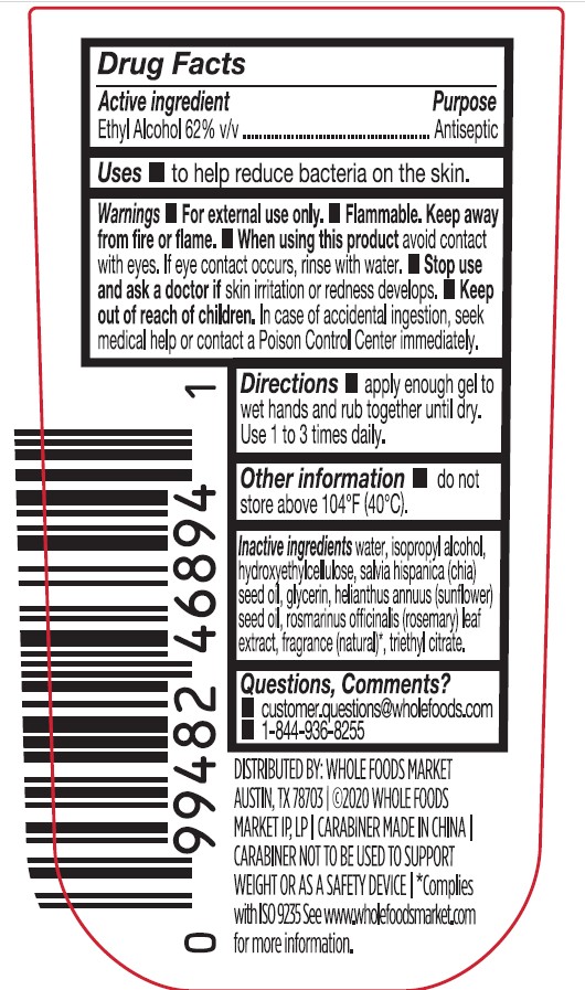 Pill image for Whole Foods Cucumber Aloe Hand Sanitizer Gel 1 Fl Oz