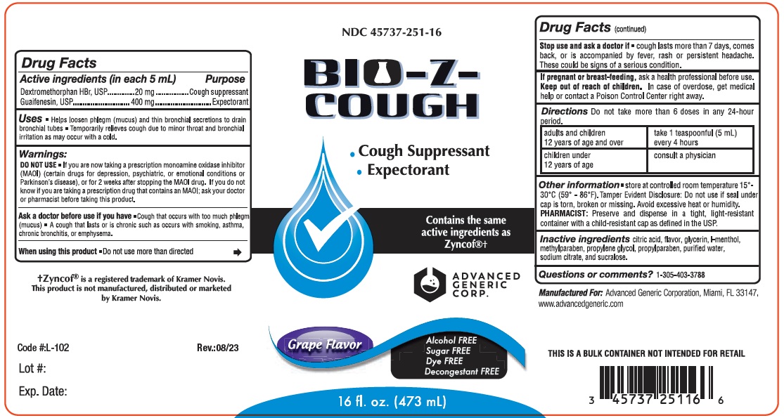 Pill image for Agc-biozcough 251