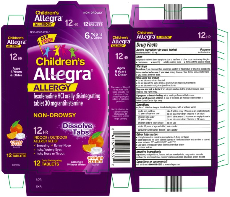 Pill image for Childrens Allegra Allergy