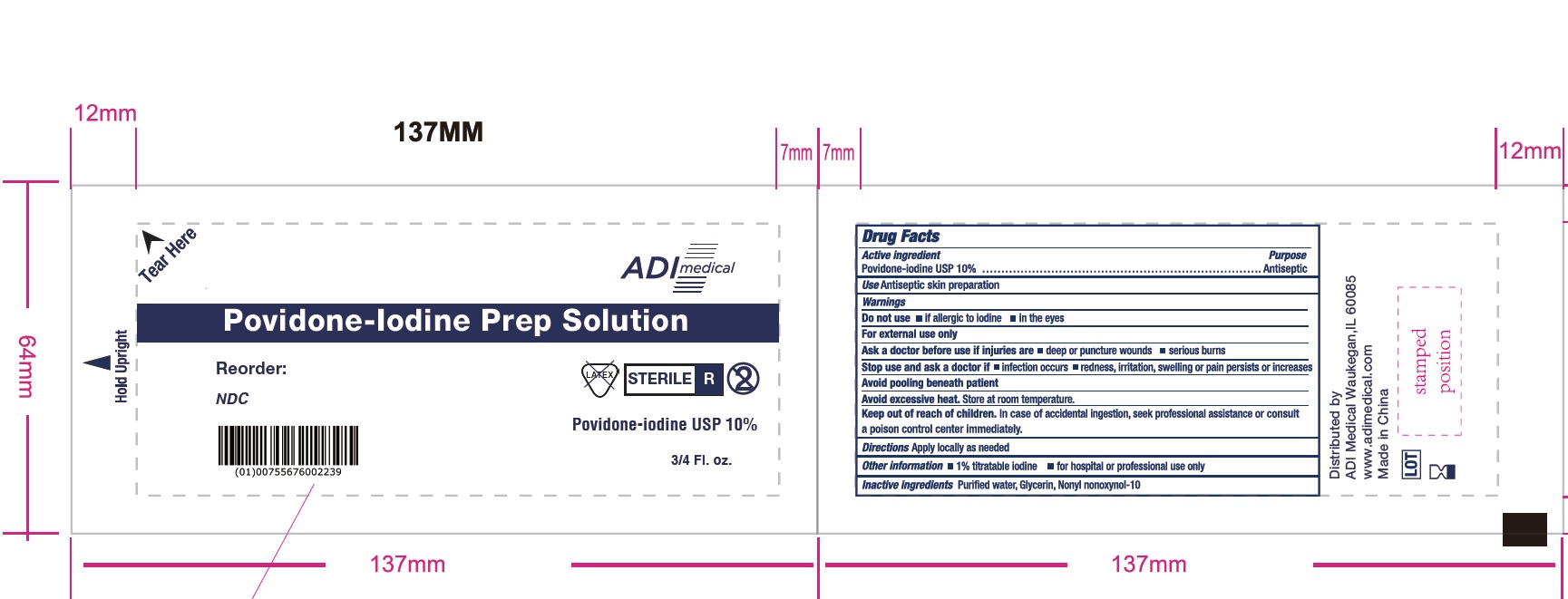 Pill image for Povidone-iodine Solution, Sterile