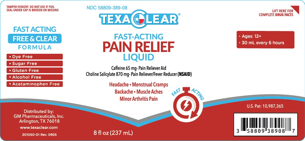 Pill image for Texaclear Pain Reliever 8 Oz