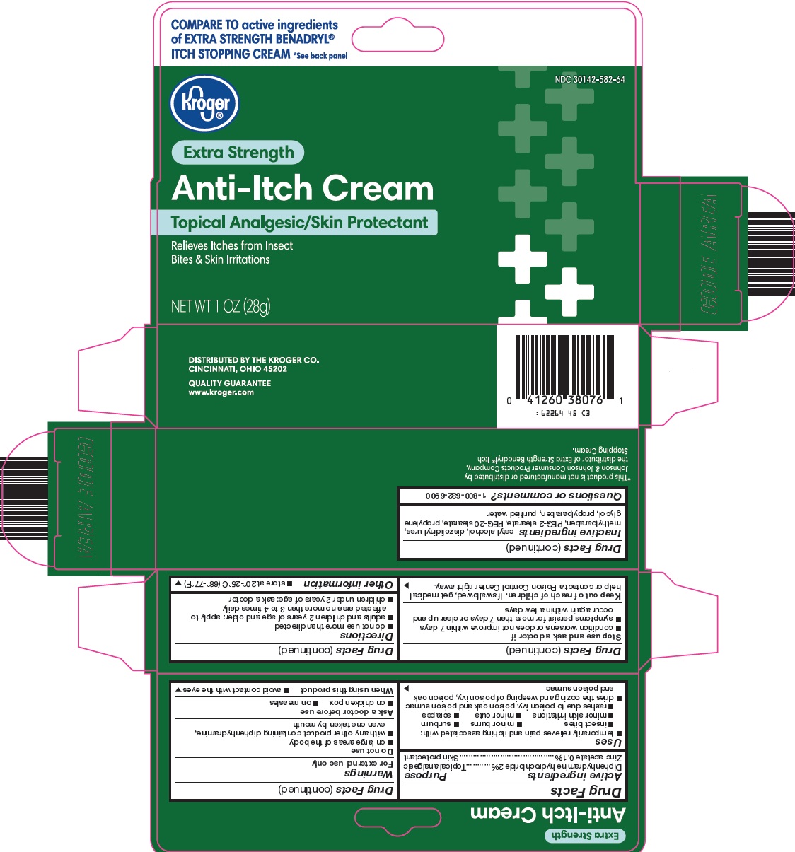 Pill image for Kroger Co. Anti-itch Cream Drug Facts