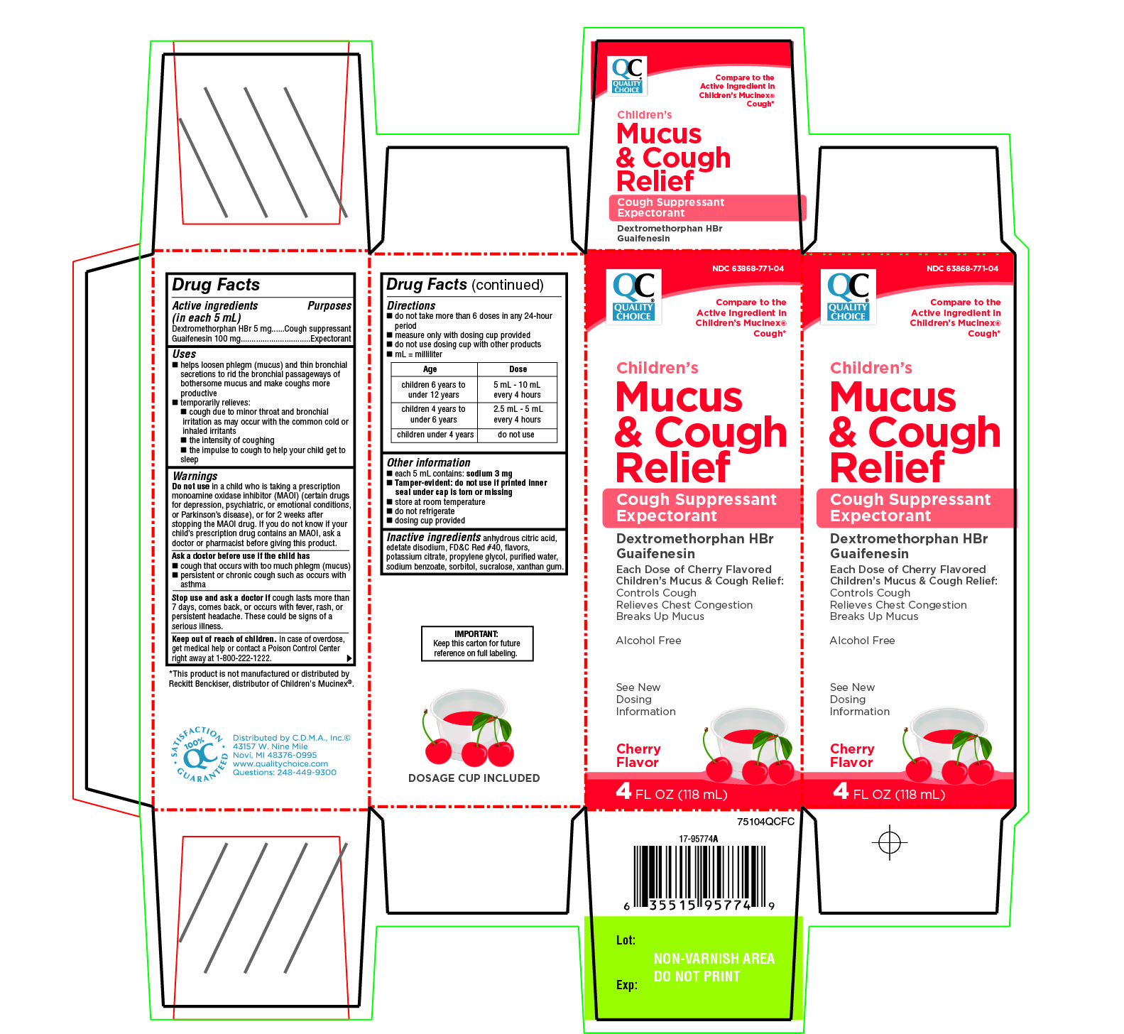 Pill image for Quality Choice Children's Mucus &
