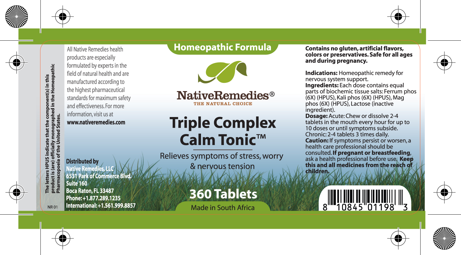 Pill image for Triple Complex Calm Tonic