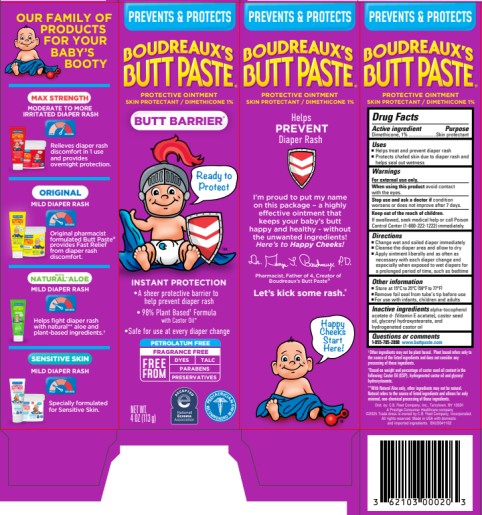 Pill image for Boudreauxs Butt Barrier Ointment_dimethicone_0132-0326