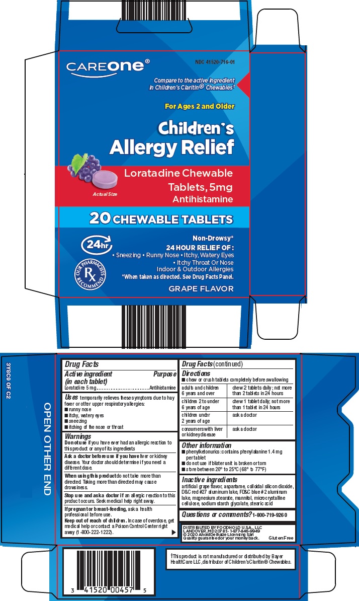 Pill image for American Sales Company Children’s Allergy Relief Drug Facts