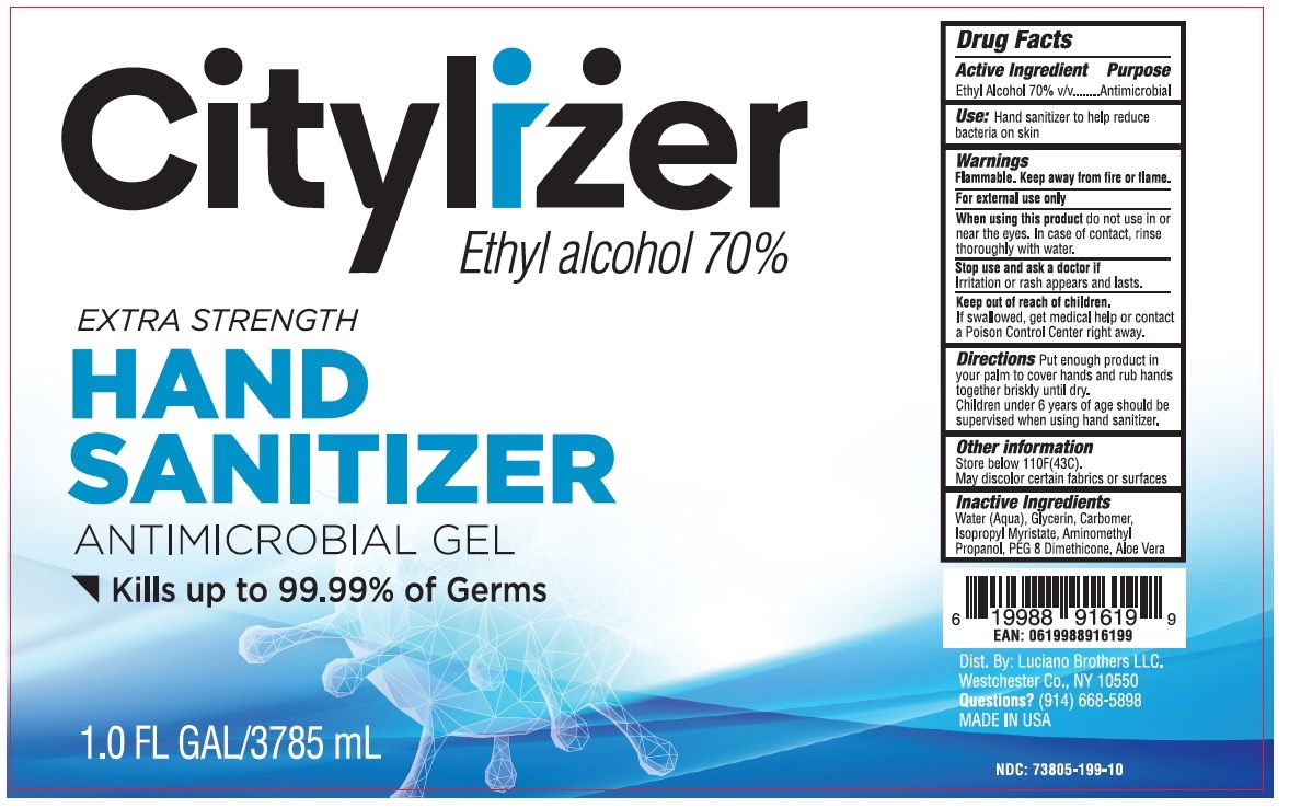 Pill image for Citylizer Hand Sanitizer Antimicrobial Gel
