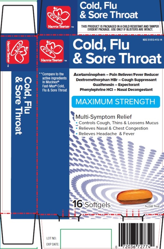 Pill image for Cold, Flu & Sore Throat Relief