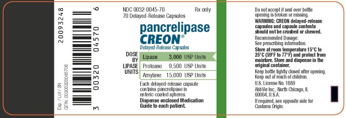 Pill image for These Highlights Do Not Include All The Information Needed To Use Creon Safely And Effectively. See Full Prescribing Information For Creon.