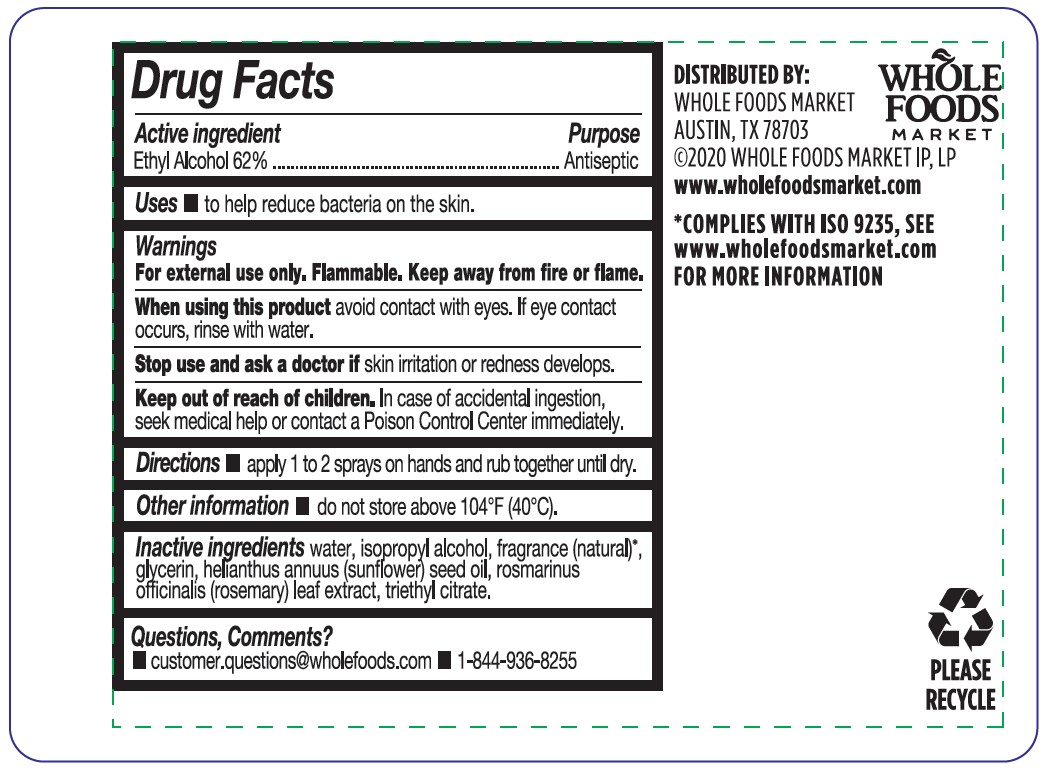 Pill image for Whole Foods 365 Hand Sanitizer Spray - Orange Blossom 2 Fl Oz