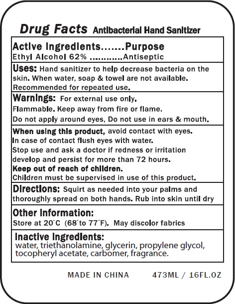 Pill image for Antibacterial Hand Sanitizer