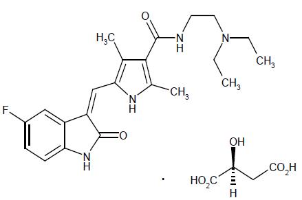 Pill image for Sunitinib Malate