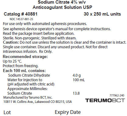 Pill image for These Highlights Do Not Include All The Information Needed To Use Sodium Citrate 4% W/v Anticoagulant Solution Usp Safely And Effectively. See Full Prescribing Information For Sodium Citrate 4% W/v Anticoagulant Solution Usp.