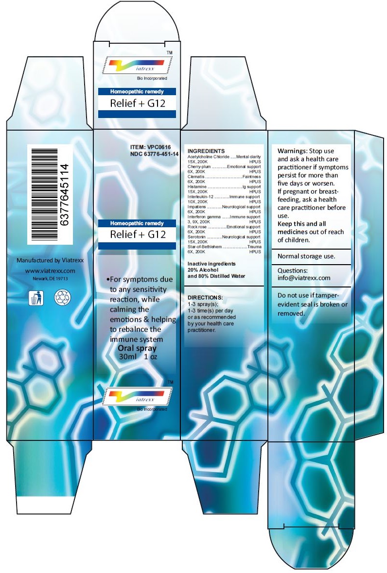 Pill image for Relief + G12