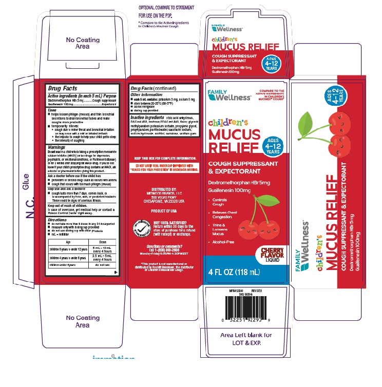 Pill image for Family Wellness Children's Mucus Relif 552