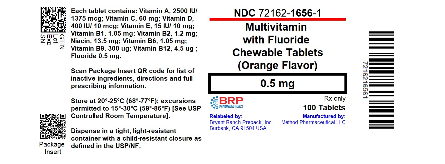 Pill image for Multivitamin With Fluoride 0_5 Mg
