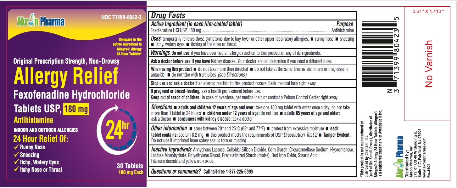 Pill image for Fexofenadine Hydrochloride Tablets Usp, 180 Mg