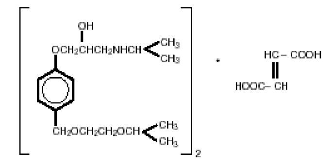 Pill image for Bisoprolol Fumarate Tablets Rx Only