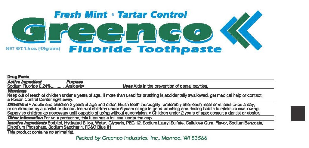Pill image for Greenco - Toothpaste