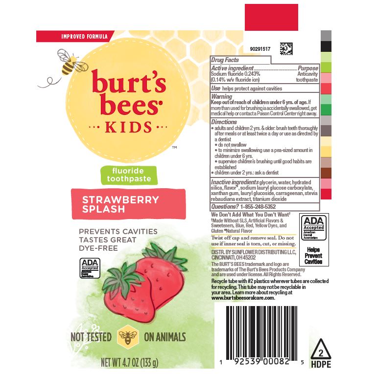 Pill image for Burt's Bees Kids Strawberry Splash