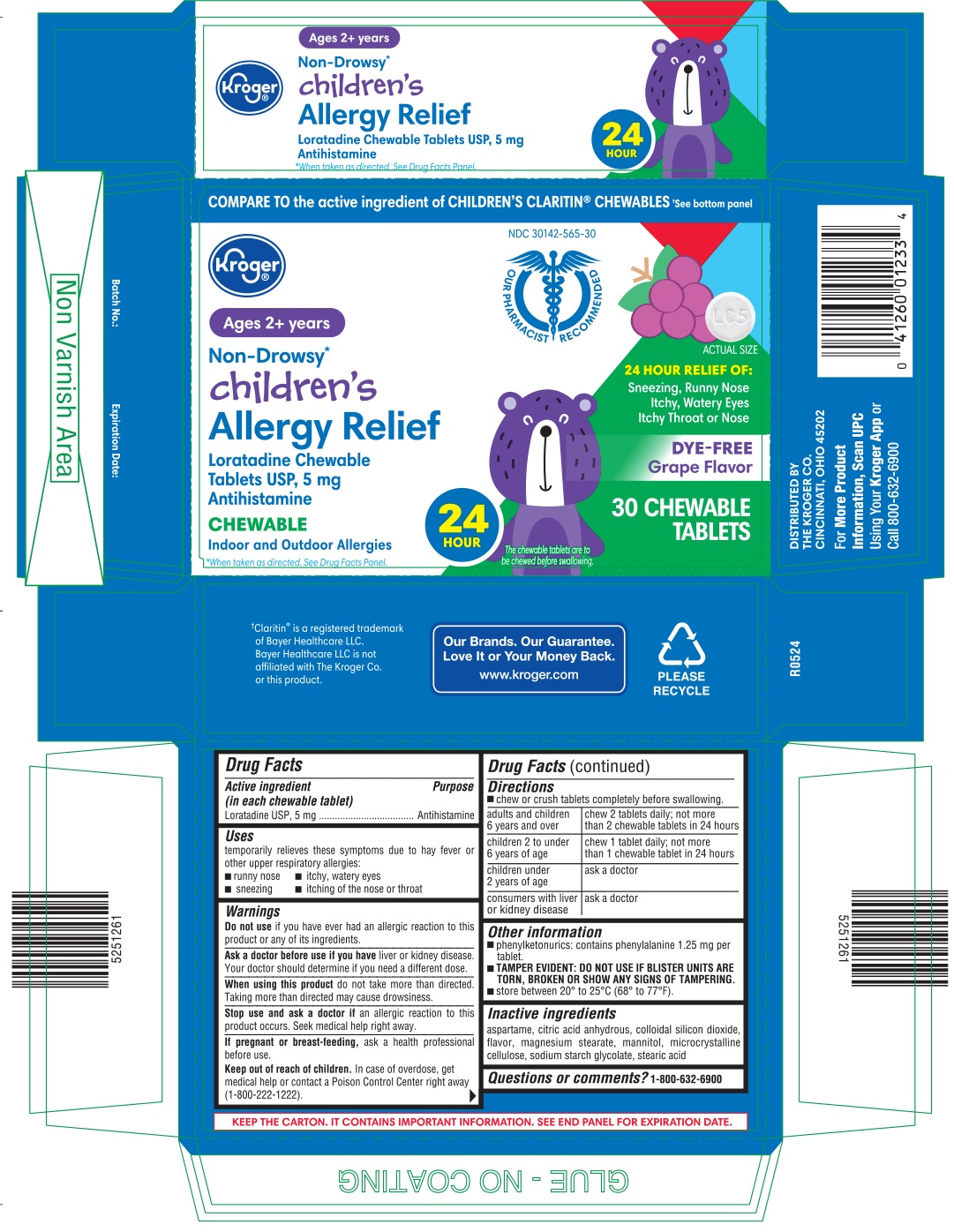 Pill image for Loratadine Tablet, Chewable