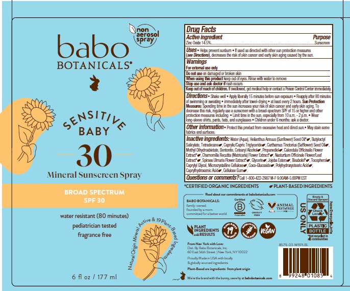 Pill image for Babo Botanicals Sensitive Baby Mineral Sunscreen Spf30