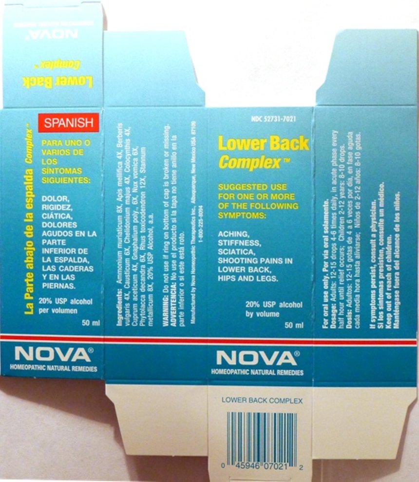 Pill image for Lower Back Complex