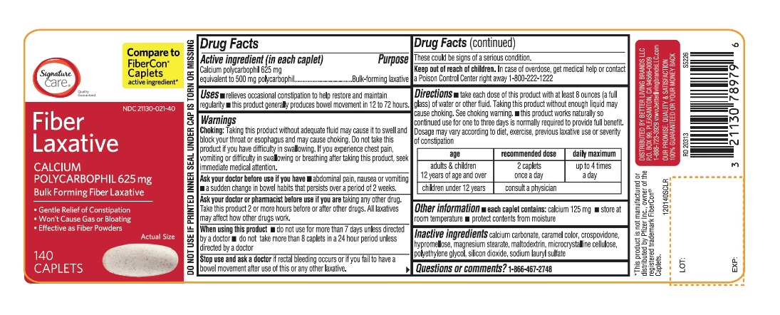 Pill image for Fiber Caplets Calcium Polycarbophil