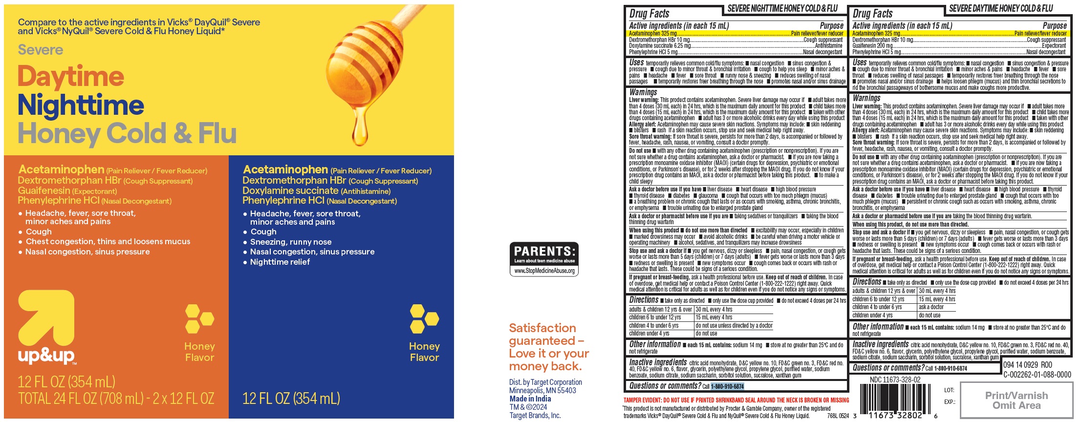 Pill image for Target Daytime Severe Honey And Nighttime Severe Honey Cold & Flu Combo Pack