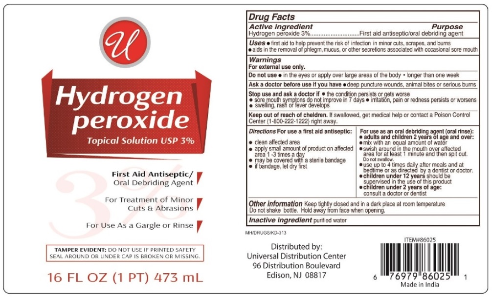 Pill image for Hydrogen Peroxide Topical Solution Usp 3%