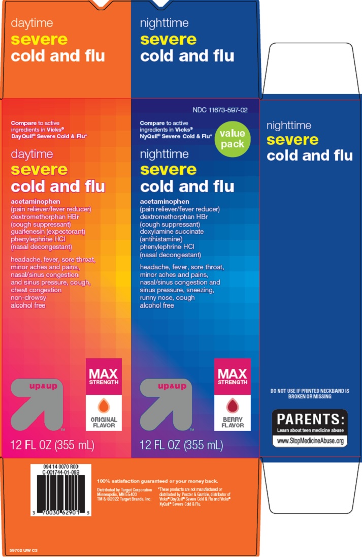 Pill image for 754l Target Daytime Severe And Nighttime Severe Cold And Flu