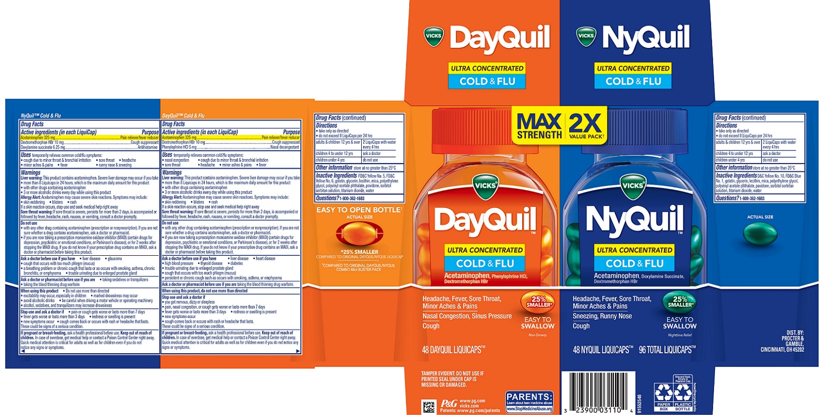 Pill image for 757t Target Daytime Nighttime Ultra Concentrated Cold And Flu Liquid Filled Capsules