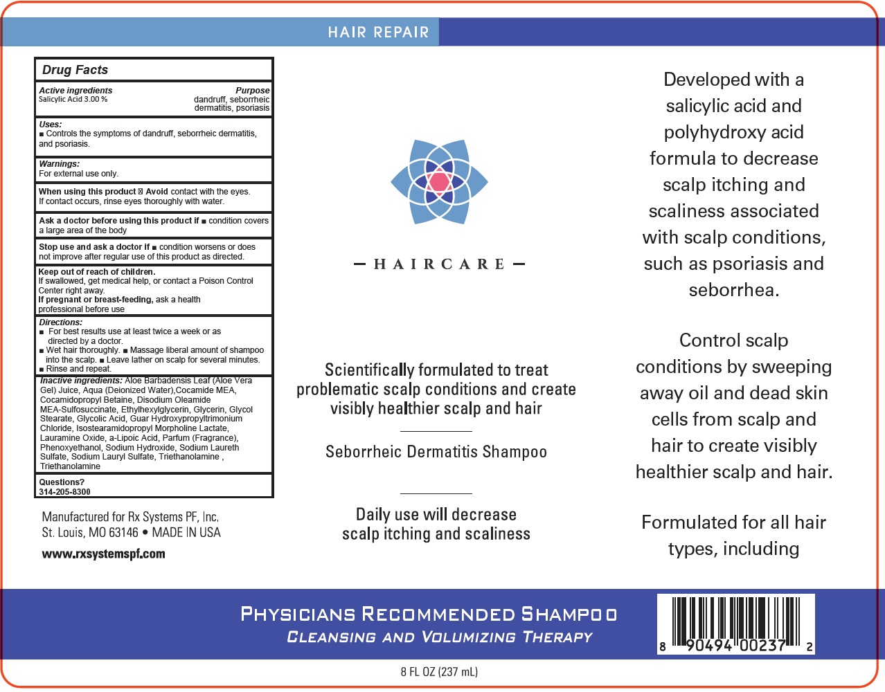 Pill image for Haircare Physician's Recommended Shampoo