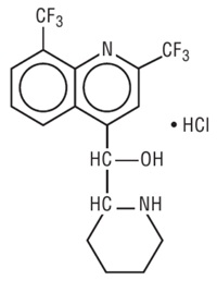 Pill image for Mefloquine Hydrochloride Tablets, Usp