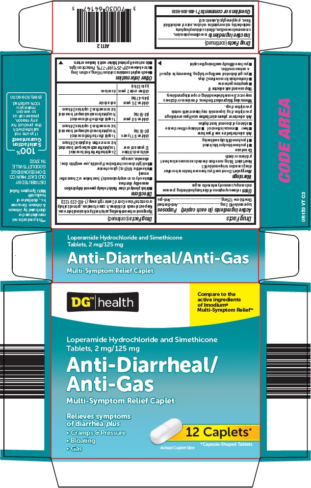 Pill image for Dolgencorp, Llc Anti-diarrheal/anti-gas Drug Facts