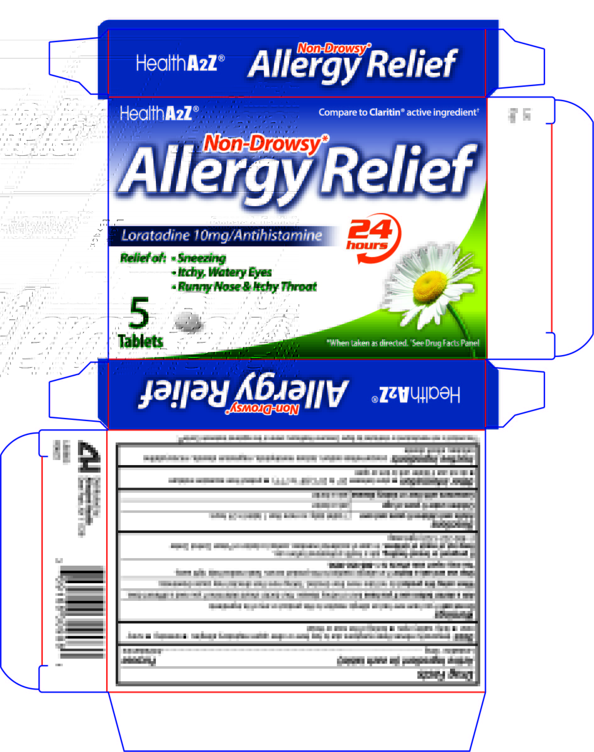 Pill image for 309 - Health A2z Allergy Relief