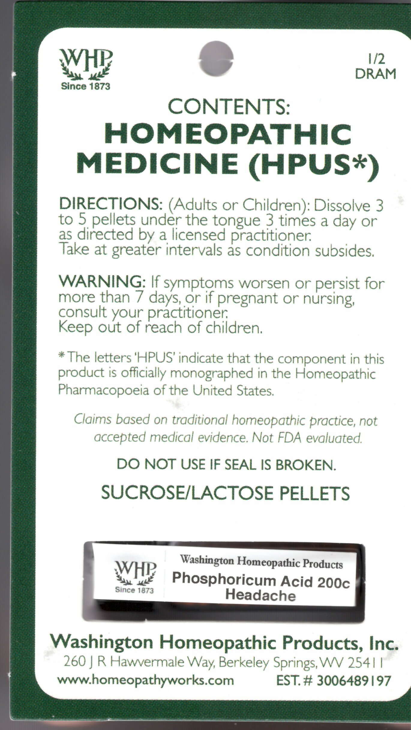 Pill image for Phosphoricum Acidum Kit Refill 200c