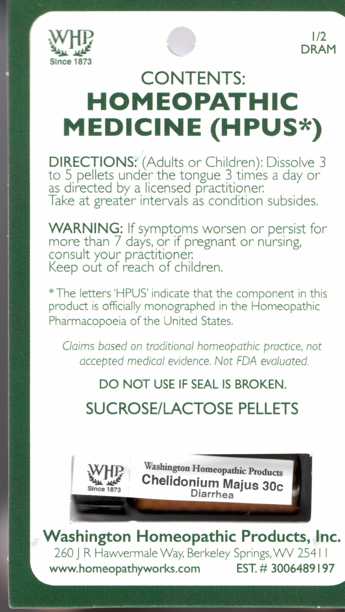 Pill image for Chelidonium Majus Kit Refill 30c