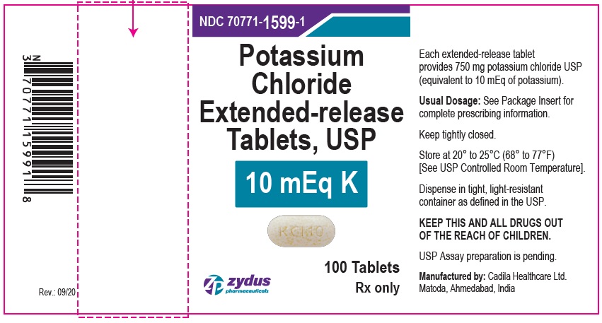 Pill image for Potassium Chloride Extended-release Tablets, Usp