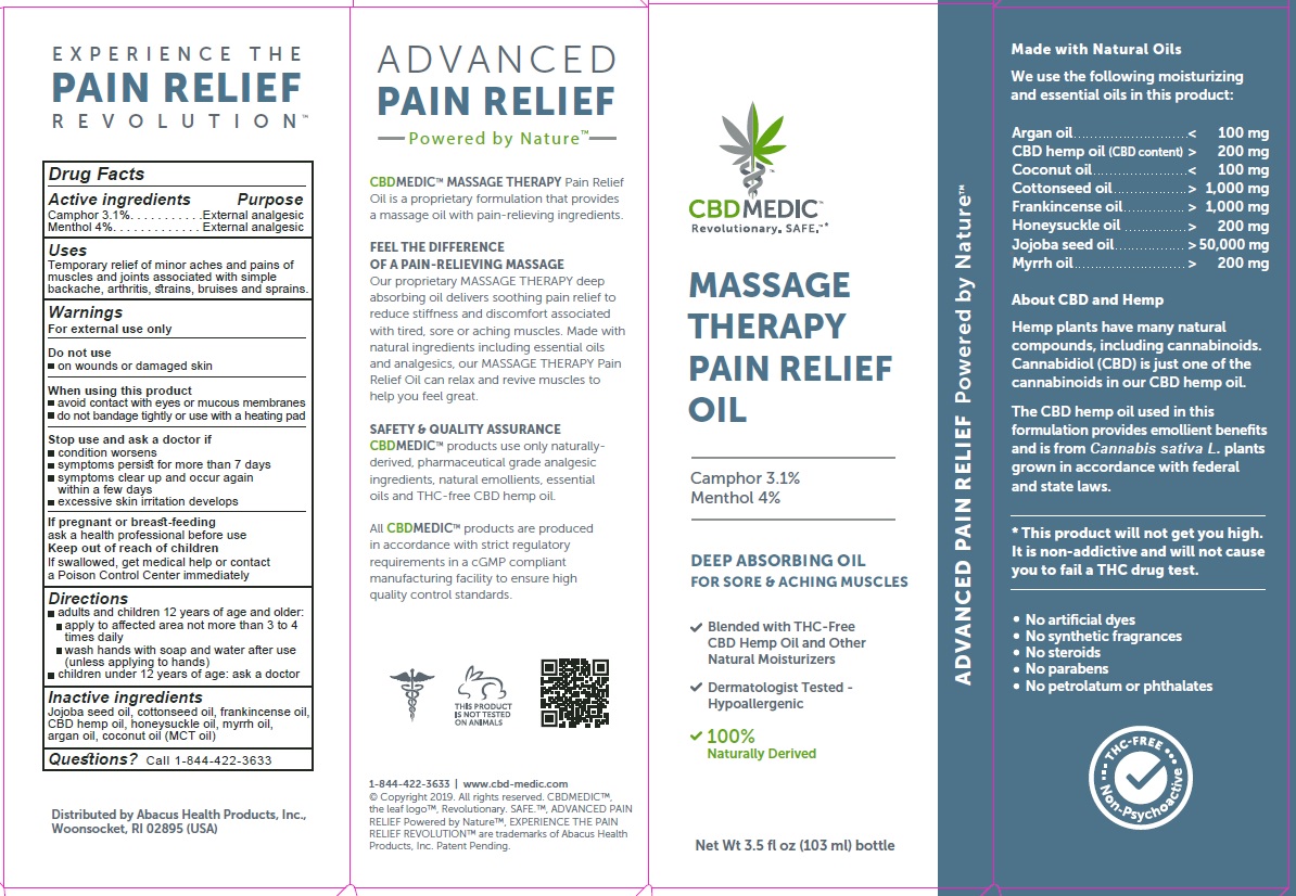 Pill image for Cbdmedic Massage Therapy Pain Relief
