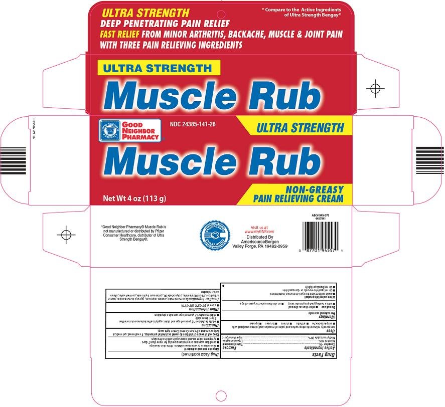 Pill image for amerisource bergen muscle rub drug facts
