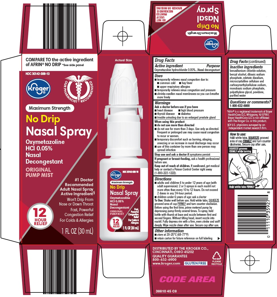 Pill image for Kroger Co. Nasal Spray Drug Facts