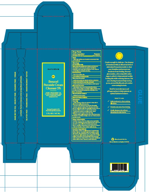 Pill image for Naturium Benzoyl Peroxide Cream Cleanser 5%