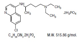 Pill image for Chloroquine Phosphate Tablets, Usp