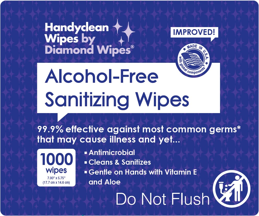 Pill image for Alcohol-free Sanitizing Wipes