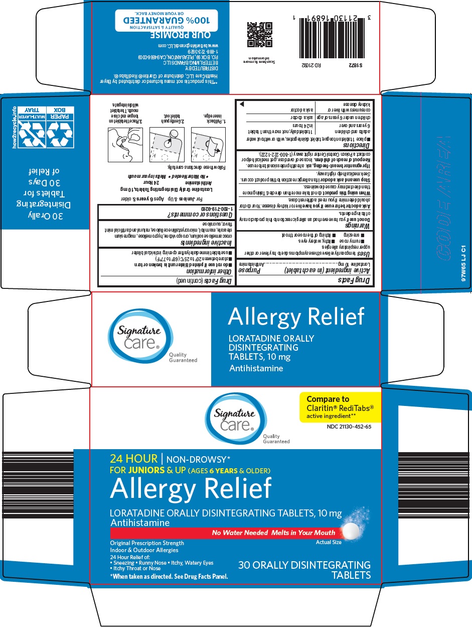 Pill image for Better Living Brands Llc Allergy Relief Drug Facts